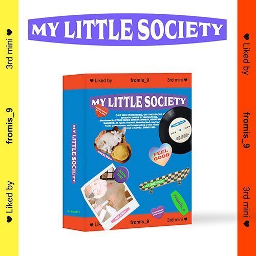 Fromis_9 - 3RD MINI ALBUM [My Little Society] KIT Kpop Album - Kpop Wholesale | Seoufly