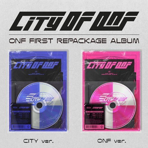 ONF - CITY OF ONF [1ST REPACKAGE ALBUM] SET Kpop Album - Kpop Wholesale | Seoufly