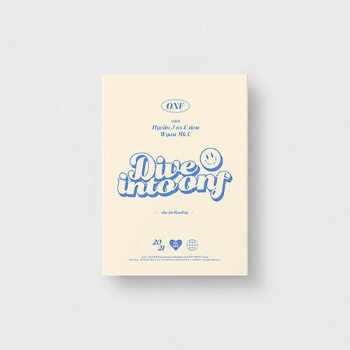 ONF - DIVE INTO ONF [THE 1ST REALITY] DVD DVD - Kpop Wholesale | Seoufly