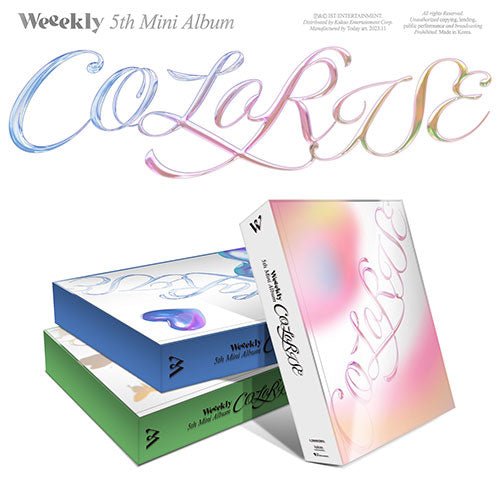 Weeekly - 5TH MINI ALBUM [ColoRise] Kpop Album - Kpop Wholesale | Seoufly