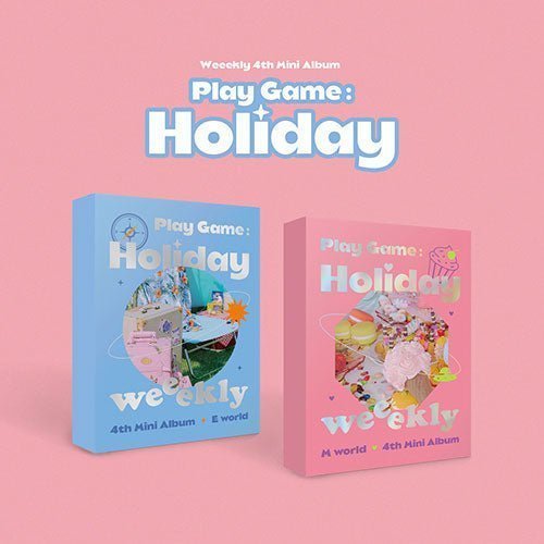 WEEEKLY - PLAY GAME : HOLIDAY [4TH MINI ALBUM] Kpop Album - Kpop Wholesale | Seoufly