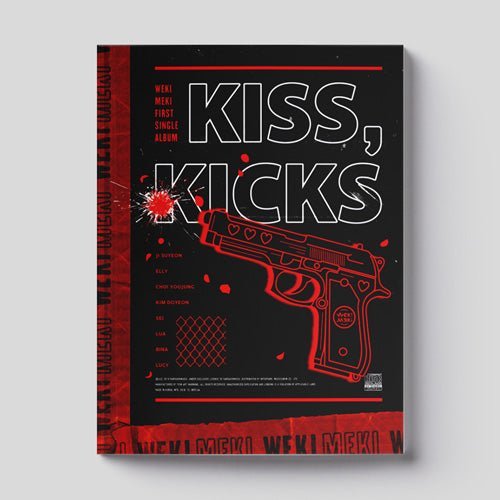 Weki Meki - KISS, KICKS [SINGLE ALBUM VOL.1] KICKS Ver. Kpop Album - Kpop Wholesale | Seoufly
